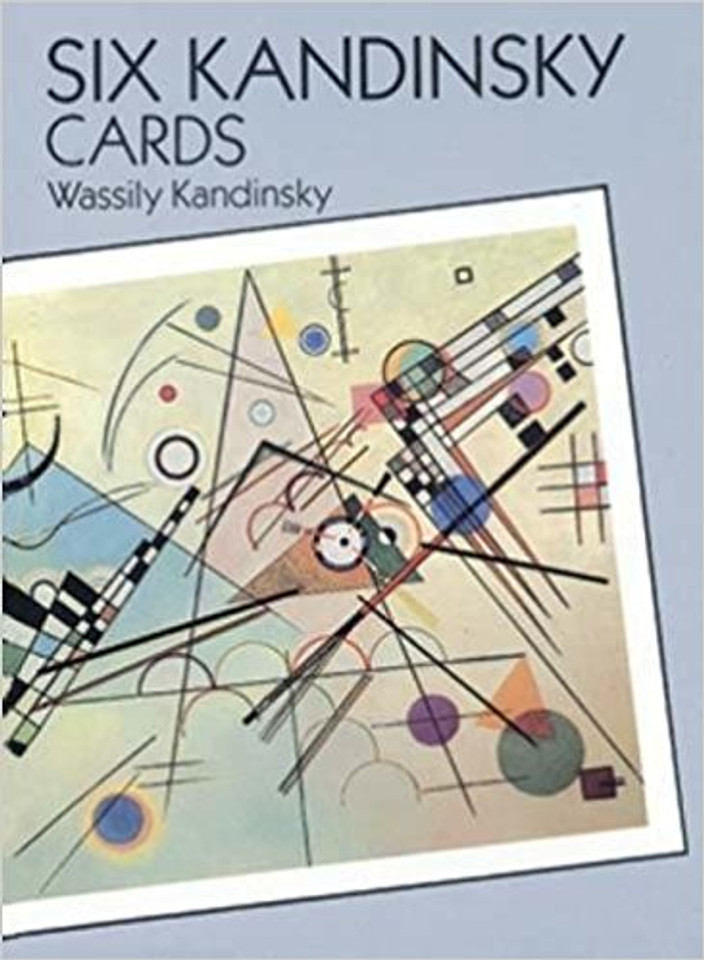 Six Kandinsky Cards (Dover Postcards) Cover Six Kandinsky Cards (Dover Postcards) Cover