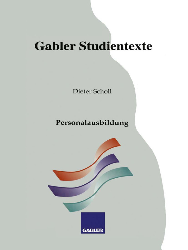 Personalausbildung (Gabler-Studientexte) book cover by Dieter Scholl