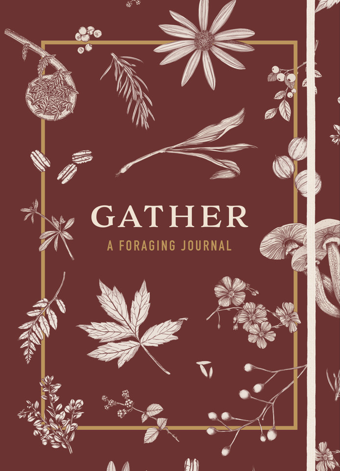 Gather: A Foraging Journal book cover by Maggie Enterrios
