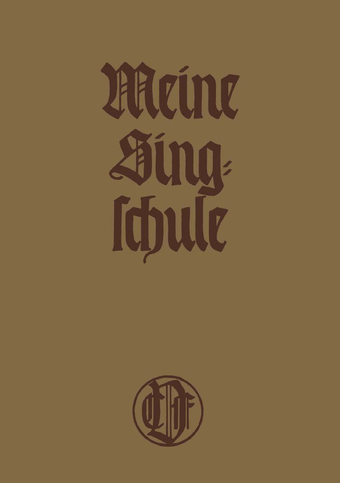 Meine Singschule: Erstes bis viertes Schuljahr book cover by Paul Becker
