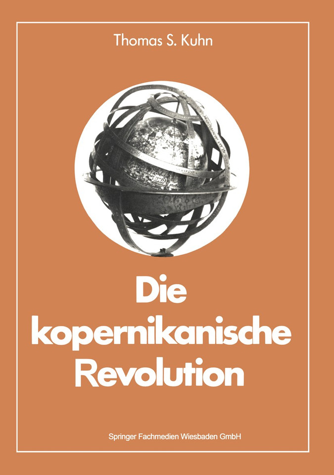 Die kopernikanische Revolution book cover by Thomas S. Kuhn