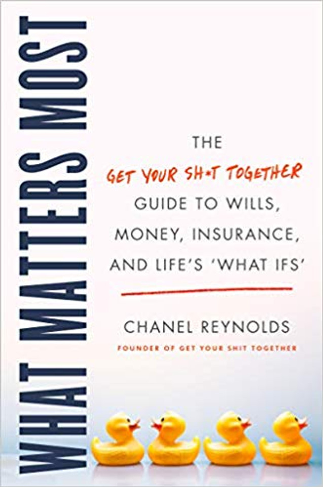 What Matters Most: The Get Your Shit Together Guide to Wills, Money, Insurance, and Life's "What-Ifs" Cover What Matters Most: The Get Your Shit Together Guide to Wills, Money, Insurance, and Life's "What-Ifs" Cover