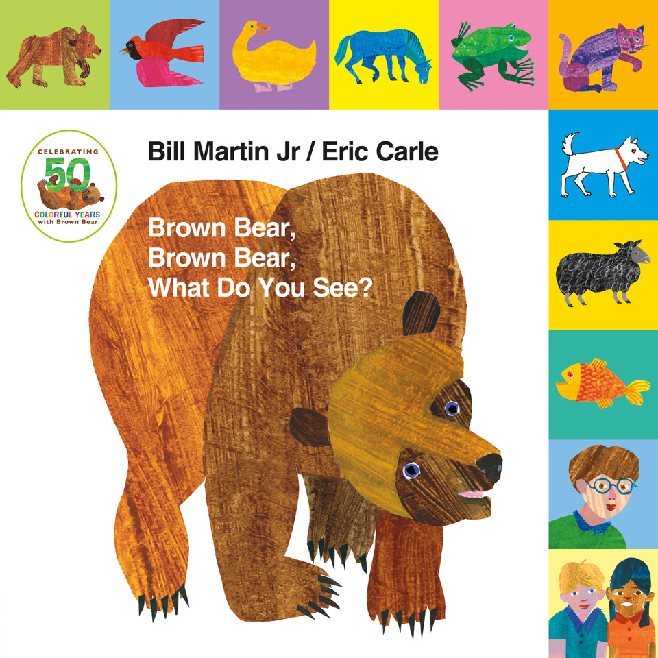 Lift-the-Tab: Brown Bear, Brown Bear, What Do You See? (Brown Bear and Friends) book cover by Bill Martin, Jr.