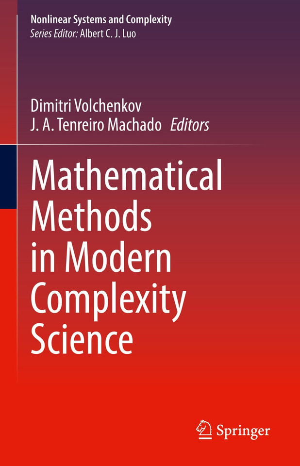 Mathematical Methods in Modern Complexity Science (Nonlinear Systems and Complexity #33) book cover by 
