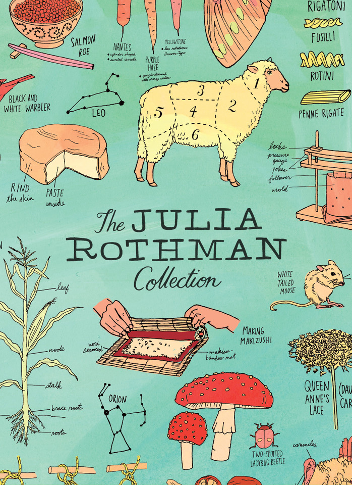 The Julia Rothman Collection: Farm Anatomy, Nature Anatomy, and Food Anatomy (Anatomy) book cover by Julia Rothman