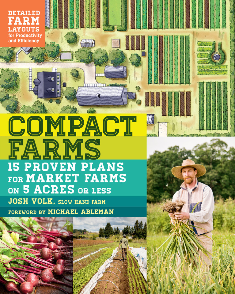 Compact Farms: 15 Proven Plans for Market Farms on 5 Acres or Less; Includes Detailed Farm Layouts for Productivity and Efficiency book cover by Josh Volk