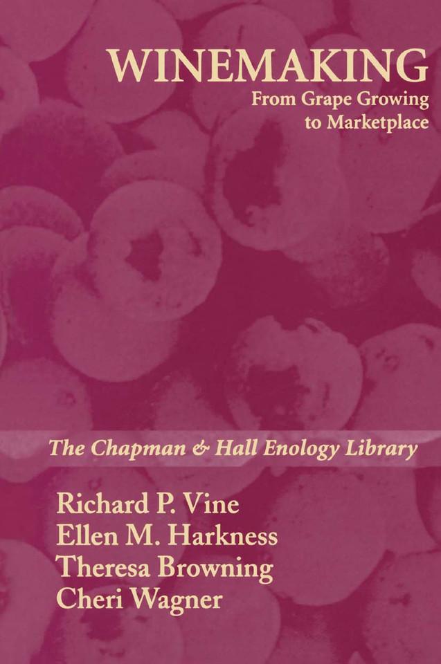 Winemaking: From Grape Growing to Marketplace book cover by Richard P. Vine, Bruce Bordelon, Ellen M. Harkness, Theresa Browning