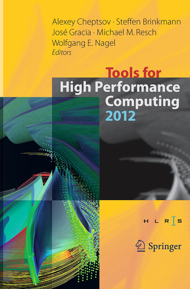 Tools for High Performance Computing 2012 book cover by 
