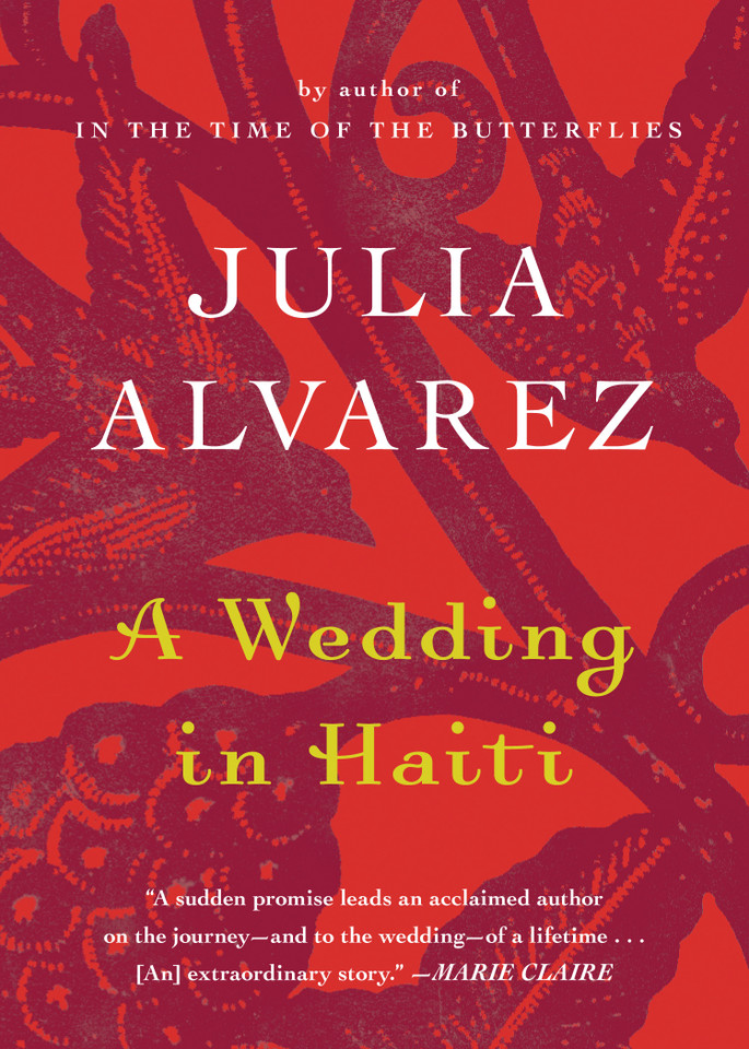 A Wedding in Haiti book cover by Julia Alvarez