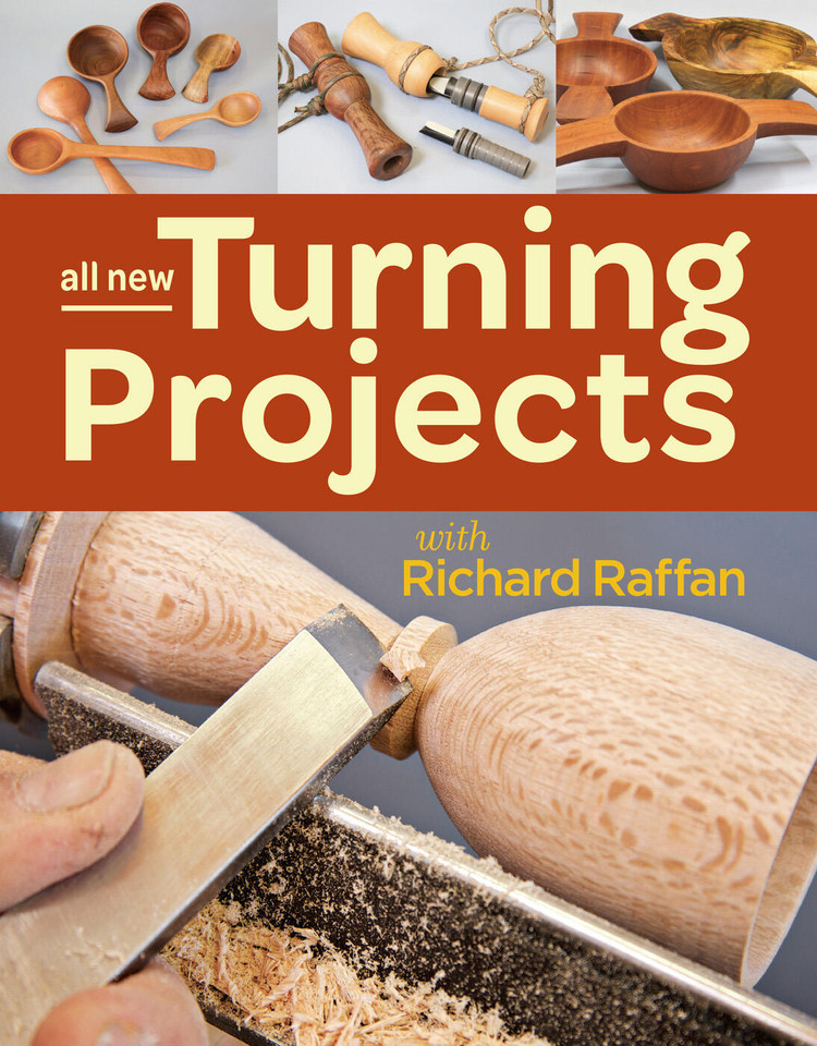 All New Turning Projects with Richard Raffan: A Hands-On Guide to Functional and Beautiful Woodturning Projects book cover by Richard Raffan