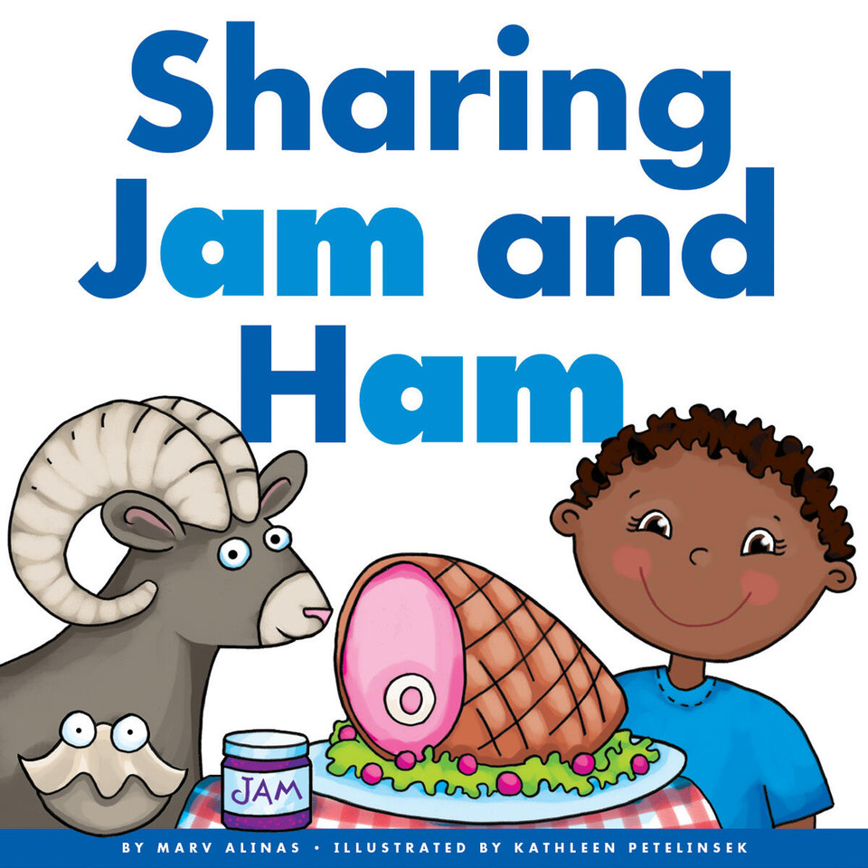 Sharing Jam and Ham book cover by Marv Alinas