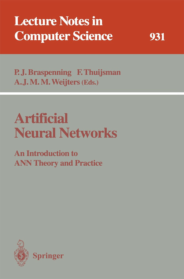 Artificial Neural Networks: An Introduction to ANN Theory and Practice (Lecture Notes in Computer Science #931) book cover by 