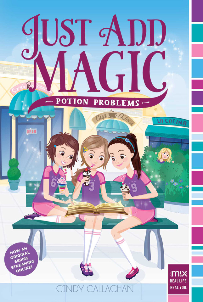 Potion Problems (Just Add Magic) book cover by Cindy Callaghan