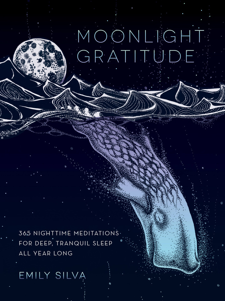 Moonlight Gratitude: 365 Nighttime Meditations for Deep, Tranquil Sleep All Year Long (Daily Gratitude) book cover by Emily Silva