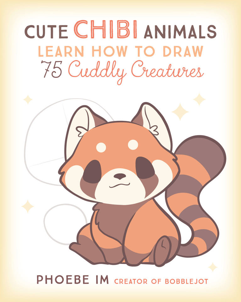Cute Chibi Animals: Learn How to Draw 75 Cuddly Creatures (Cute and Cuddly Art) book cover by Phoebe Im