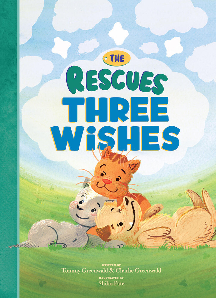 The Rescues Three Wishes (The Rescues #3) (The Rescues) book cover by Charlie Greenwald, Tommy Greenwald, Shiho Pate