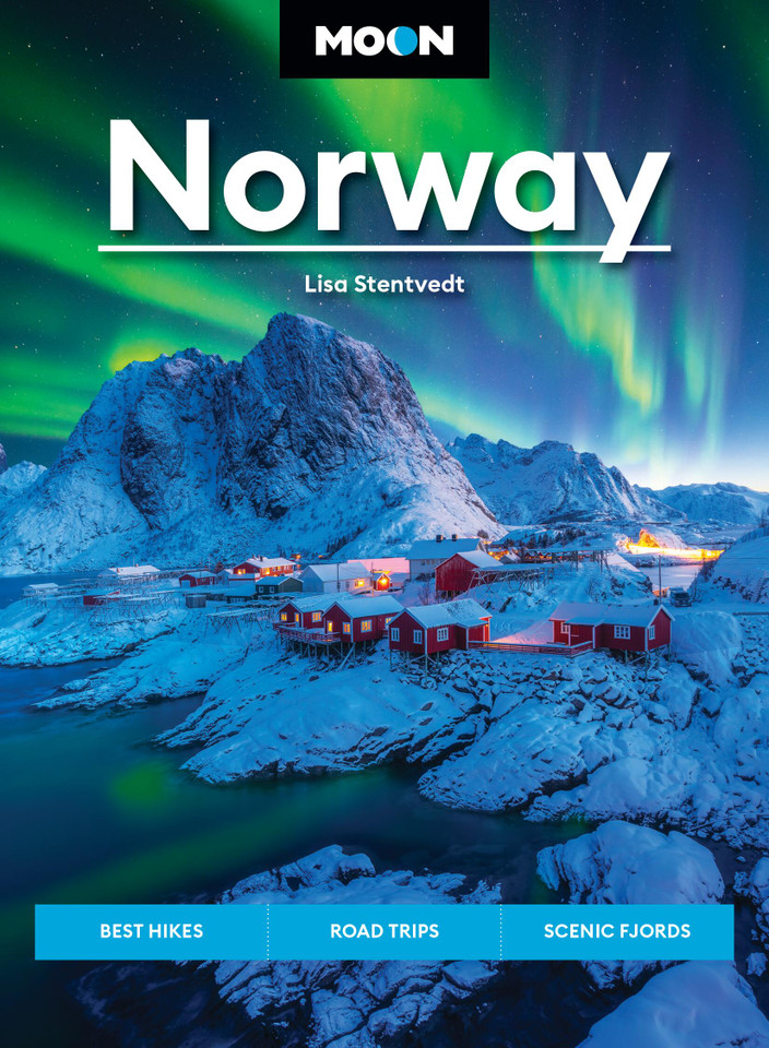 Moon Norway: Best Hikes, Road Trips, Scenic Fjords (Travel Guide) book cover by Lisa Stentvedt