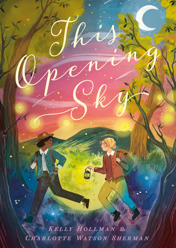 This Opening Sky book cover by Kelly Hollman, Charlotte Watson Sherman