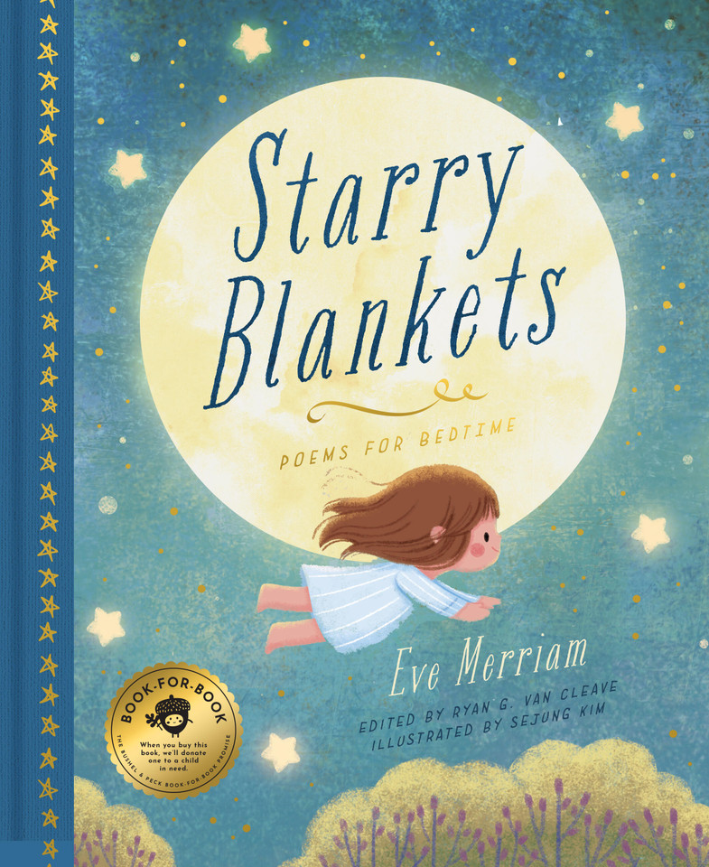 Starry Blankets: Poems for Bedtime book cover by Eve Merriam
