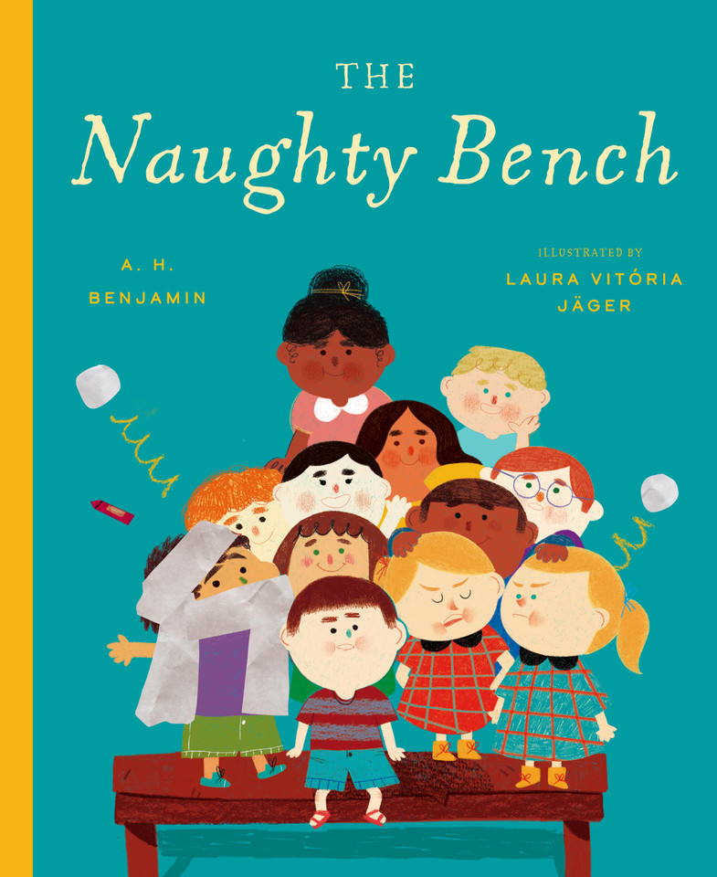 The Naughty Bench book cover by A. H. Benjamin