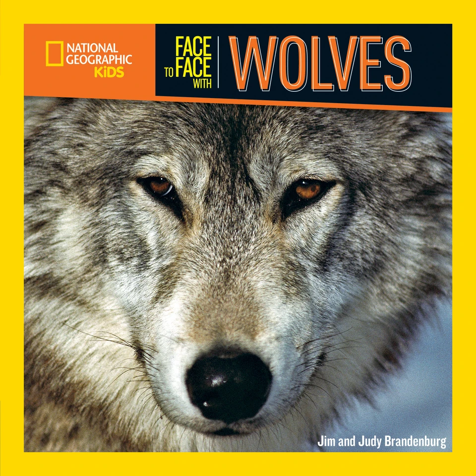 Face to Face with Wolves (Face to Face with Animals) book cover by Jim Brandenburg