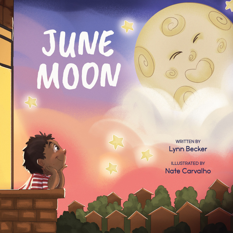 June Moon: A Board Book book cover by Lynn Becker