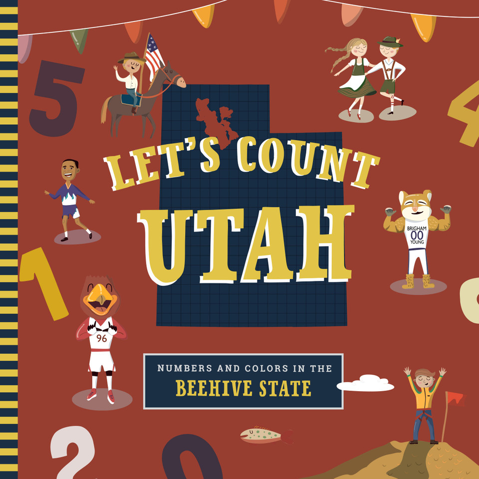 Let's Count Utah (Let's Count Regional Board Books) book cover by Christopher Robbins