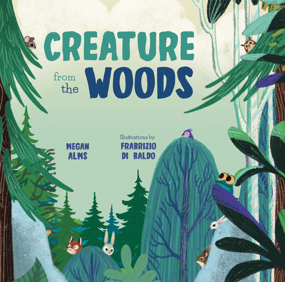Creature from the Woods book cover by Megan Alms