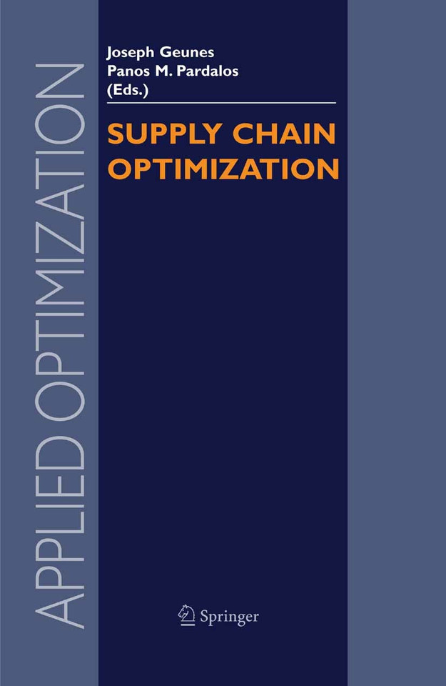 Supply Chain Optimization (Applied Optimization #98) book cover by 
