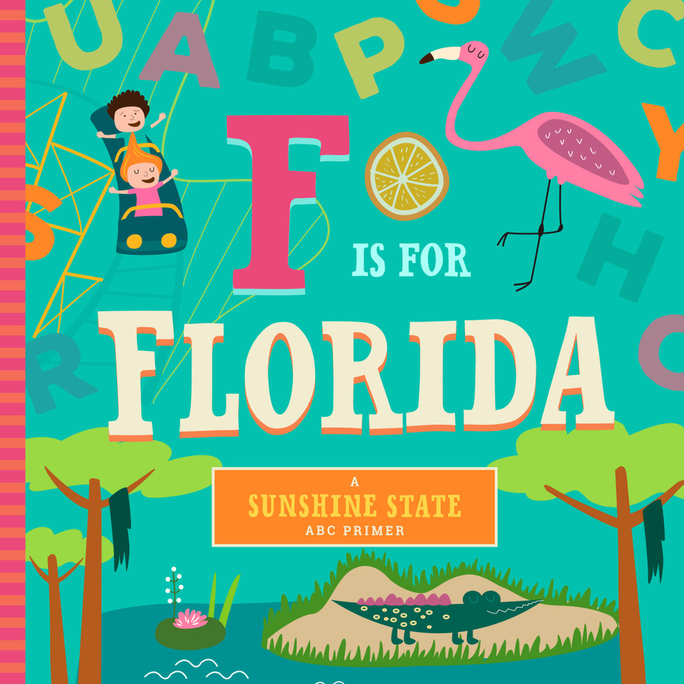 F Is for Florida book cover by Christin Farley, Stephanie Miles