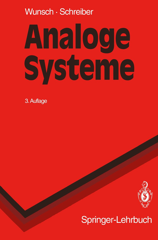 Analoge Systeme: Grundlagen (Springer-Lehrbuch) book cover by Gerhard Wunsch, Helmut Schreiber