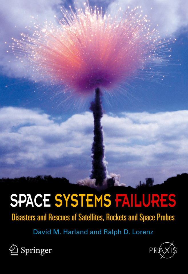 Space Systems Failures: Disasters and Rescues of Satellites, Rocket and Space Probes (Springer Praxis Books) book cover by David M. Harland, Ralph Lorenz