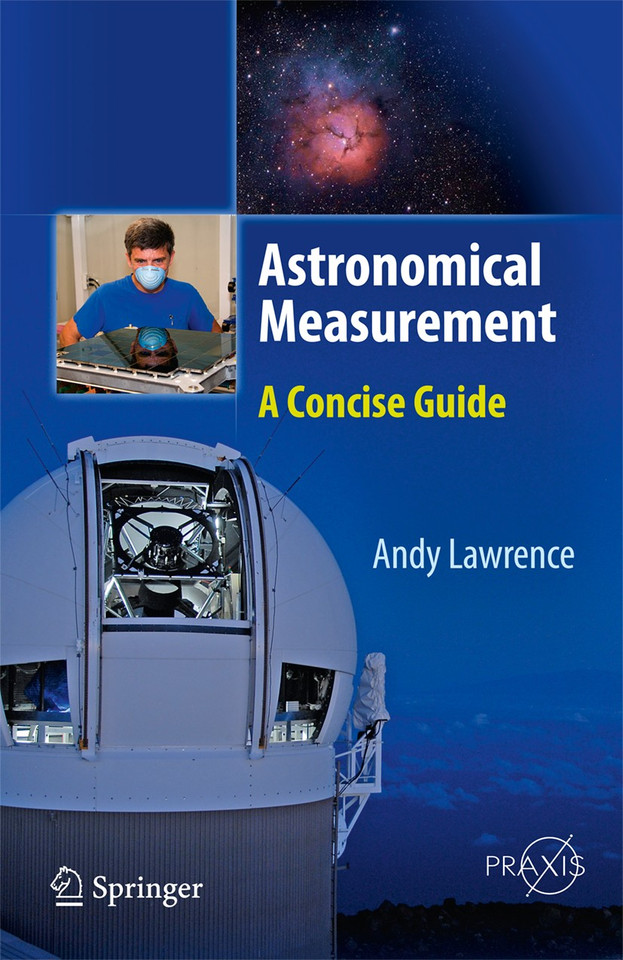 Astronomical Measurement: A Concise Guide (Springer Praxis Books) book cover by Andy Lawrence