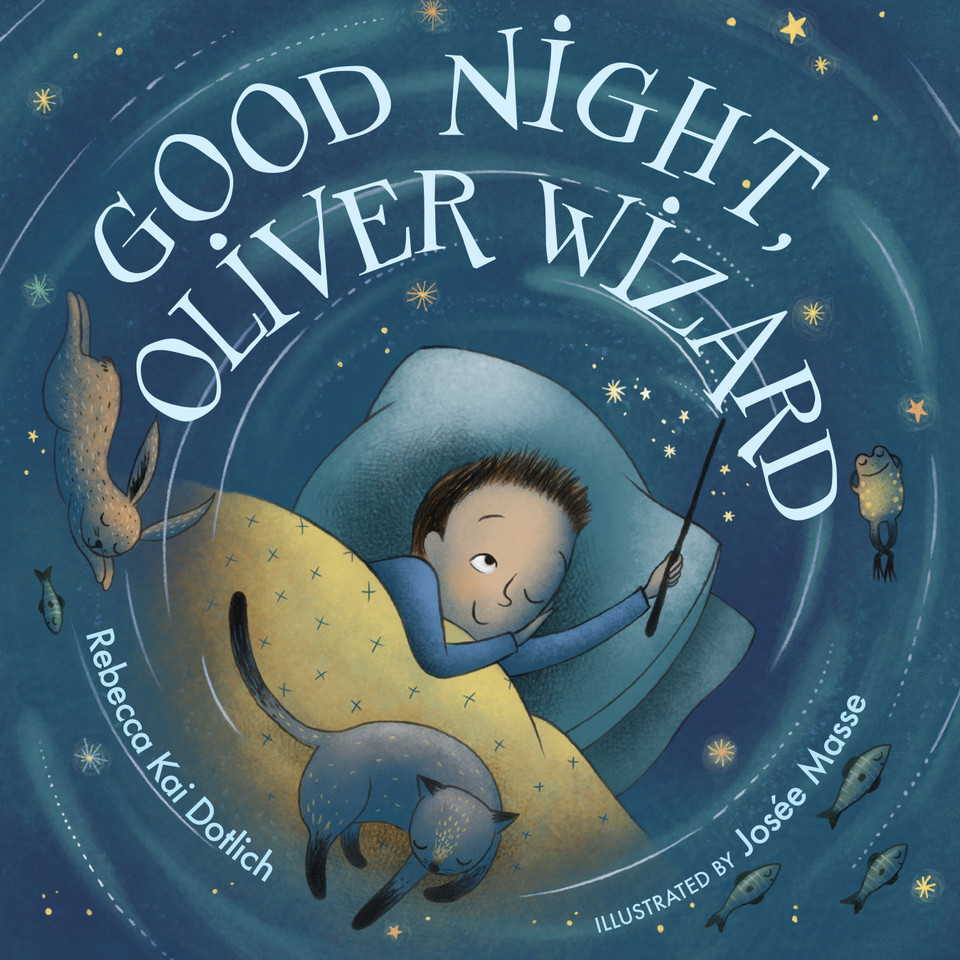 Good Night, Oliver Wizard book cover by Rebecca Kai Dotlich