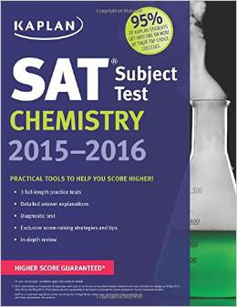 Kaplan SAT Subject Test Chemistry 2015-2016 Cover