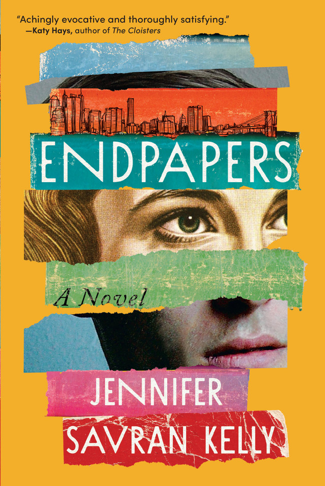 Endpapers book cover by Jennifer Savran Kelly