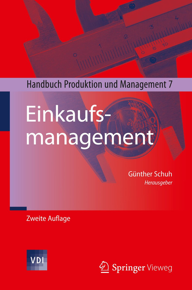 Einkaufsmanagement: Handbuch Produktion und Management 7 (VDI-Buch) book cover by 