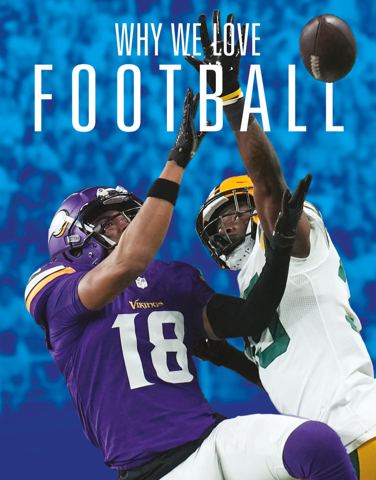 Why We Love Football book cover by Aidan Whitcomb