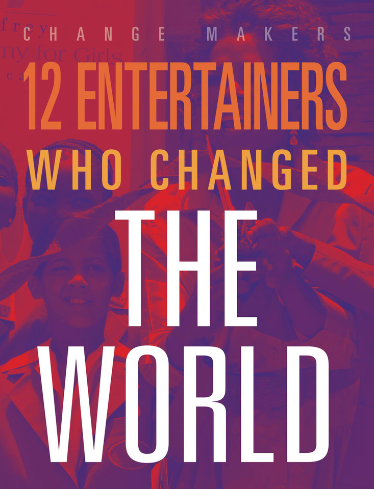 12 Entertainers Who Changed the World book cover by M. J. York