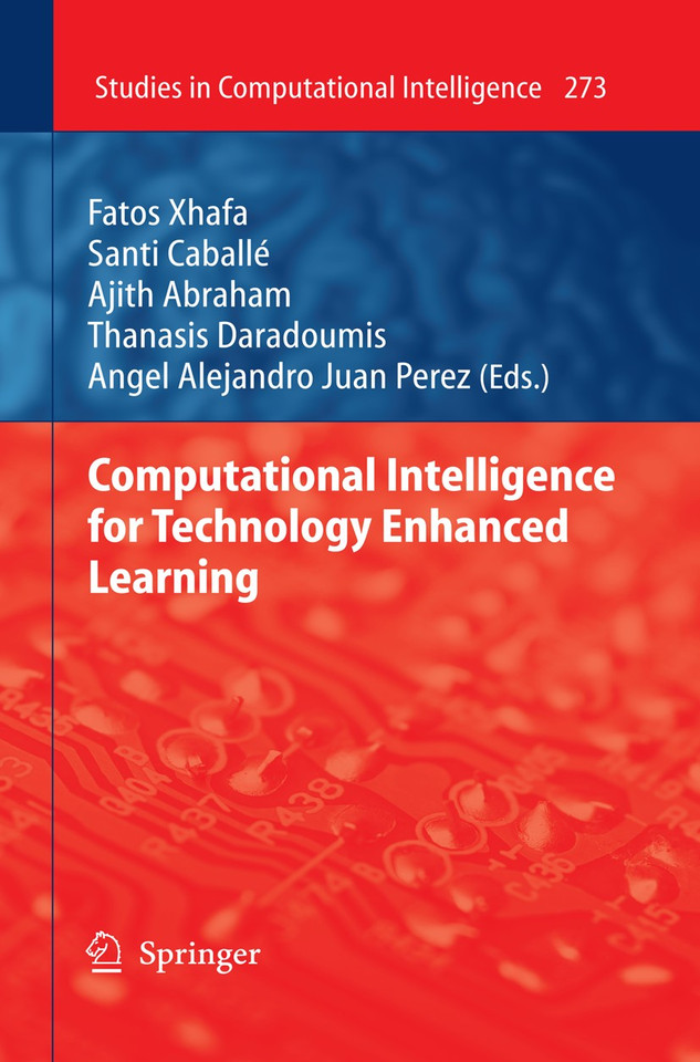 Computational Intelligence for Technology Enhanced Learning (Studies in Computational Intelligence #273) book cover by 