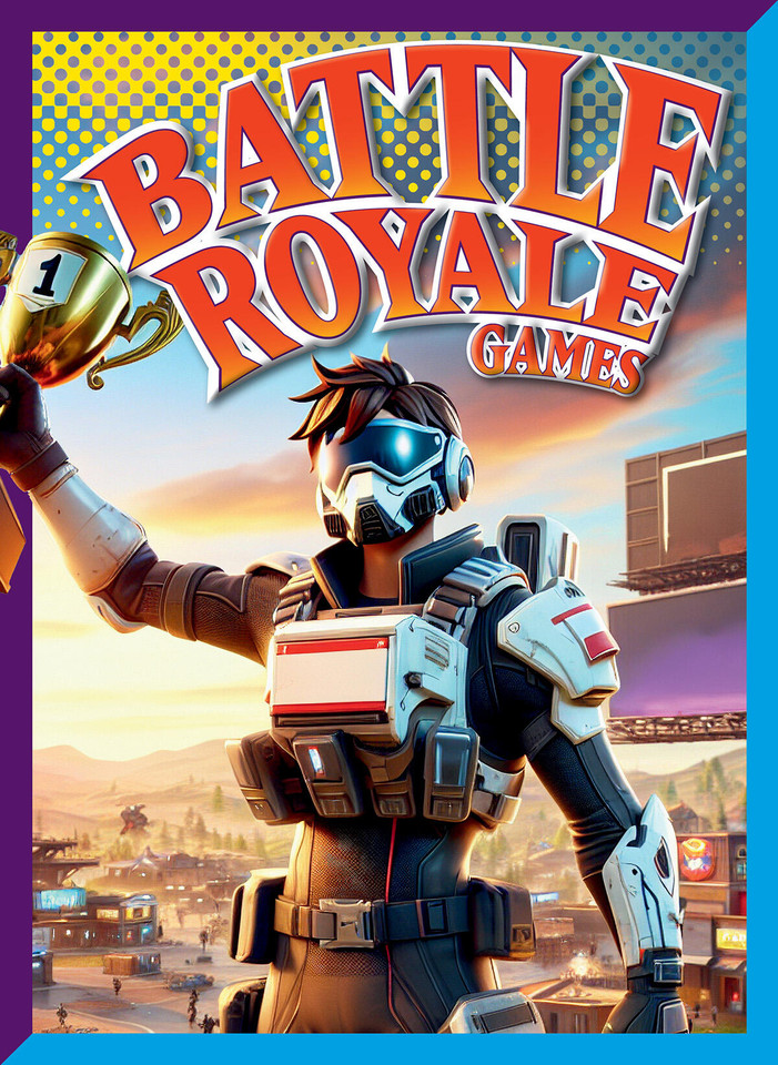 Battle Royale Games book cover by Marysa Storm