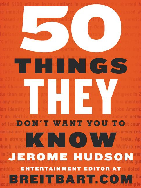50 Things They Don't Want You to Know book cover by Jerome Hudson