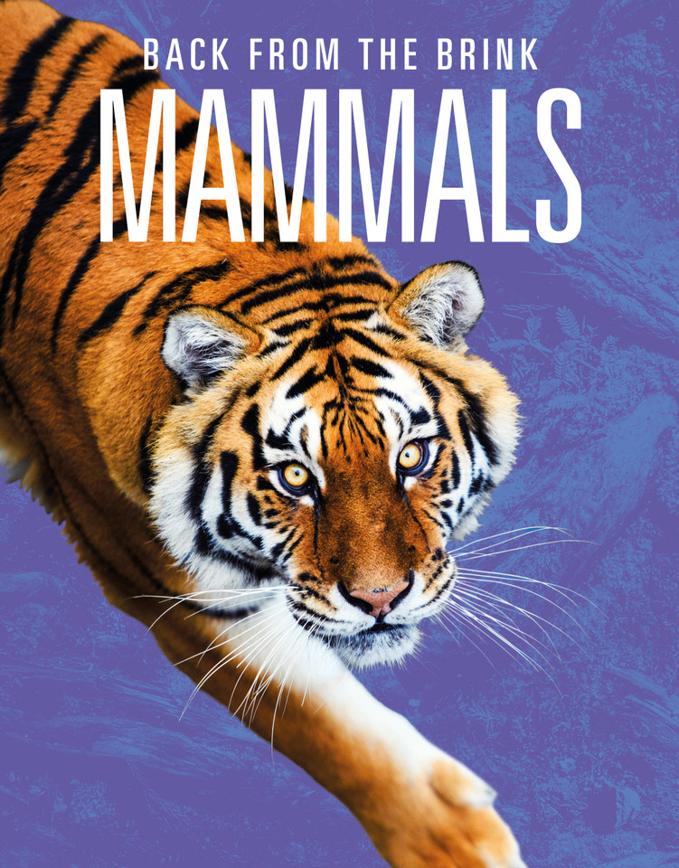 Mammals: Back from the Brink book cover by Joanne Mattern