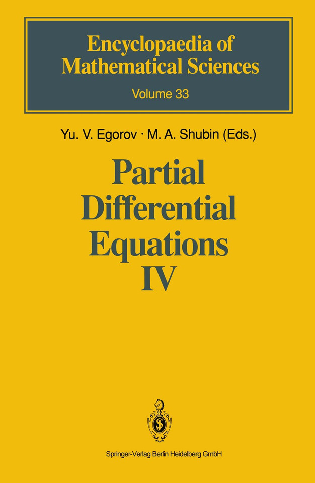 Partial Differential Equations IV: Microlocal Analysis and Hyperbolic Equations (Encyclopaedia of Mathematical Sciences #33) book cover by 