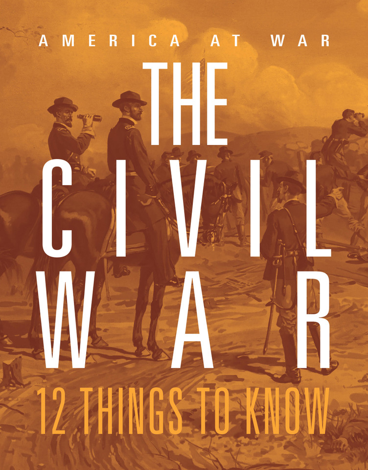 Civil War: 12 Things to Know book cover by Marne Ventura