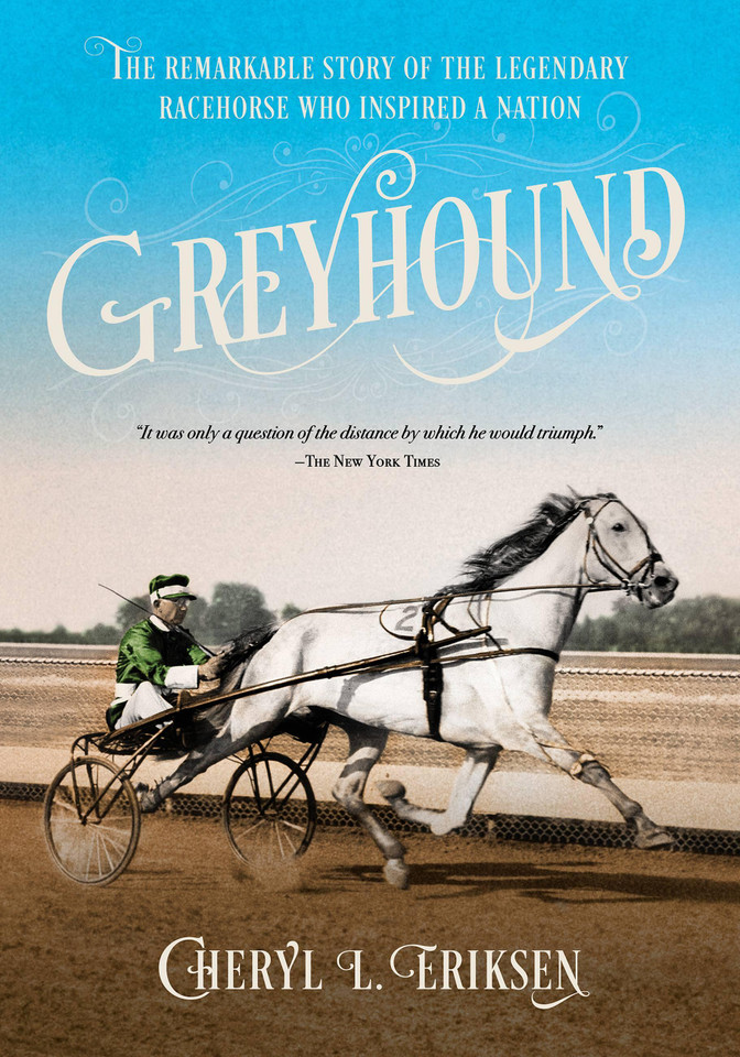 Greyhound: The Remarkable Story of the Legendary Racehorse Who Inspired a Nation book cover by Cheryl Eriksen