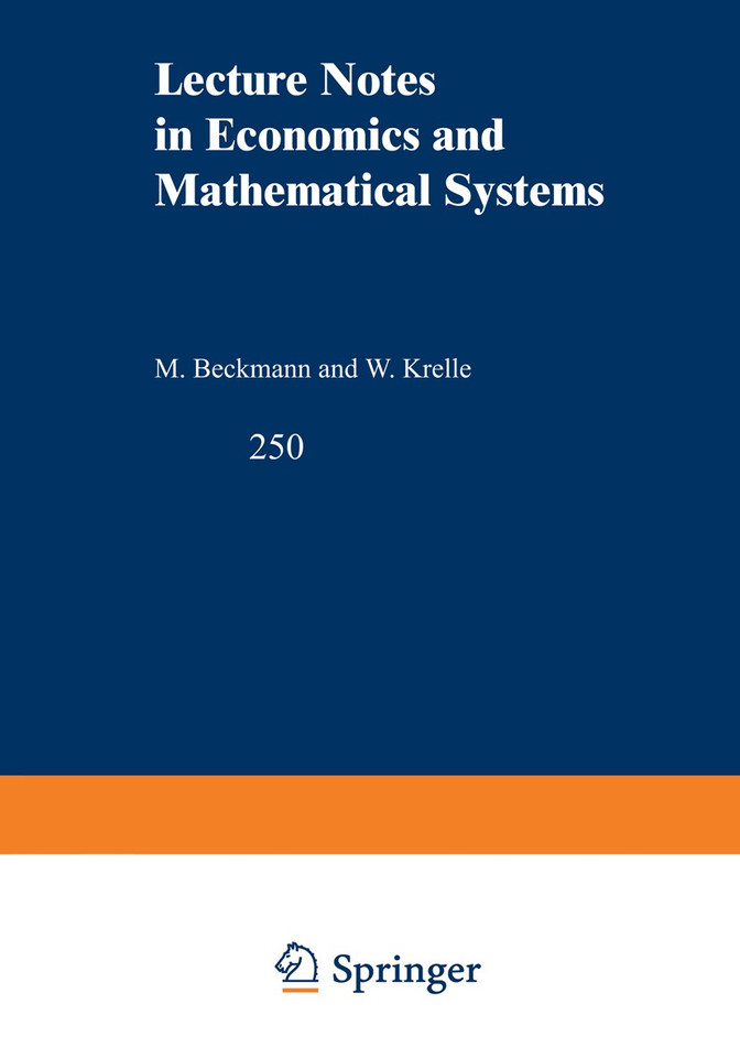 Preference Modelling (Lecture Notes in Economics and Mathematical Systems #250) book cover by Marc Roubens, Philippe Vincke