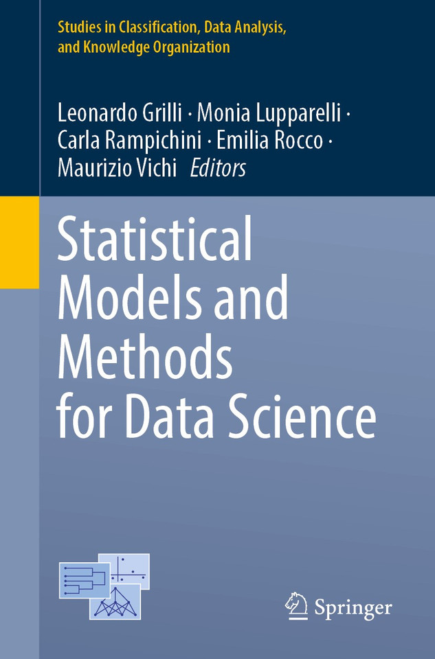 Statistical Models and Methods for Data Science (Studies in Classification, Data Analysis, and Knowledge Organization) book cover by 