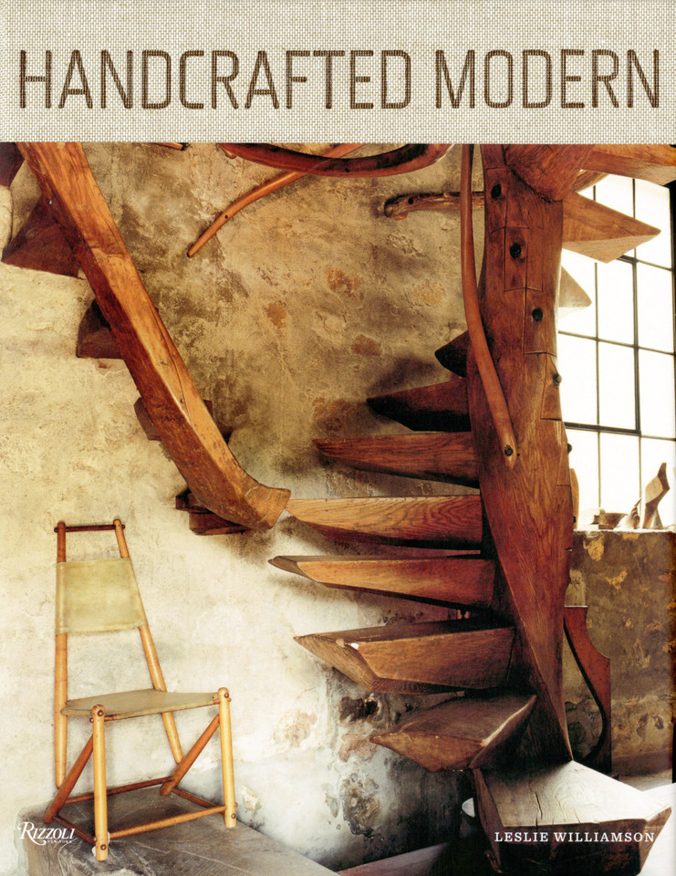 Handcrafted Modern: At Home with Mid-century Designers book cover by Leslie Williamson