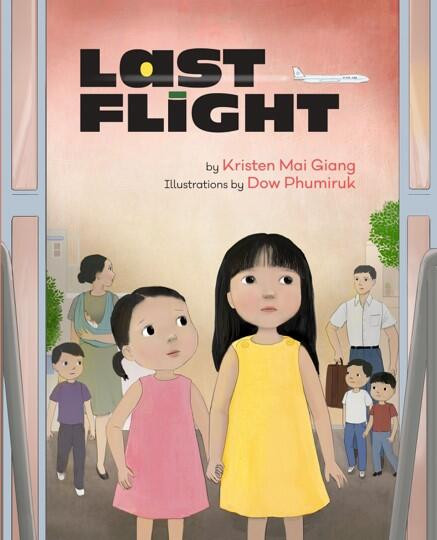 Last Flight book cover by Kristen Mai Giang